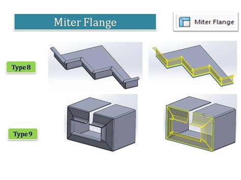 solidworks sheet metal miter flange|sheet metal miter flange.